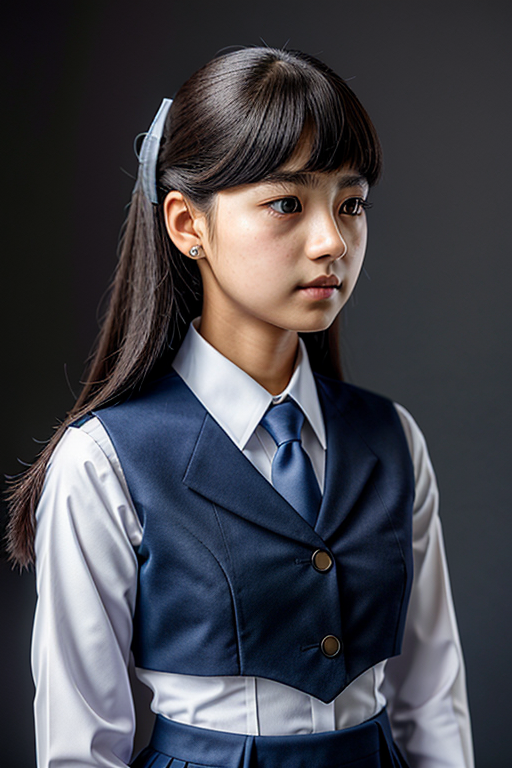 uniform models for college girls